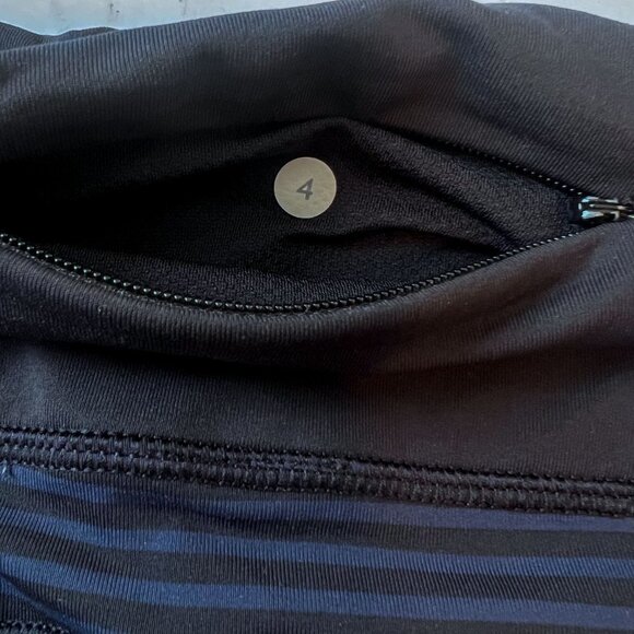 Lululemon Speed Tight II Om Stripe Black Multi 4 - Picture 10 of 14